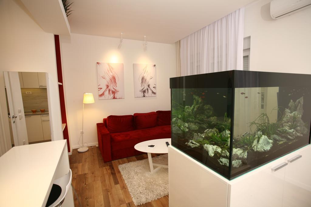 City Place Apartments Beograd Ruang foto